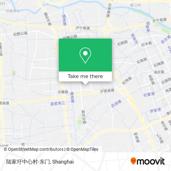 陆家圩中心村-东门 map