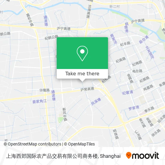 上海西郊国际农产品交易有限公司商务楼 map