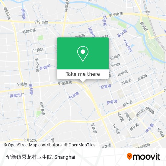 华新镇秀龙村卫生院 map