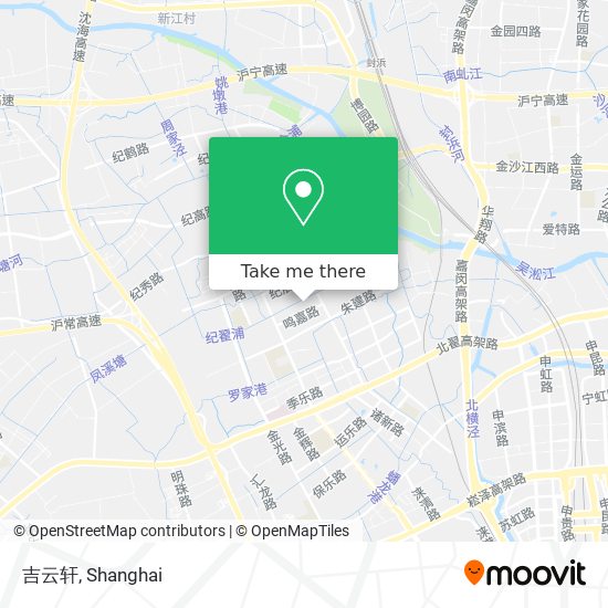 吉云轩 map