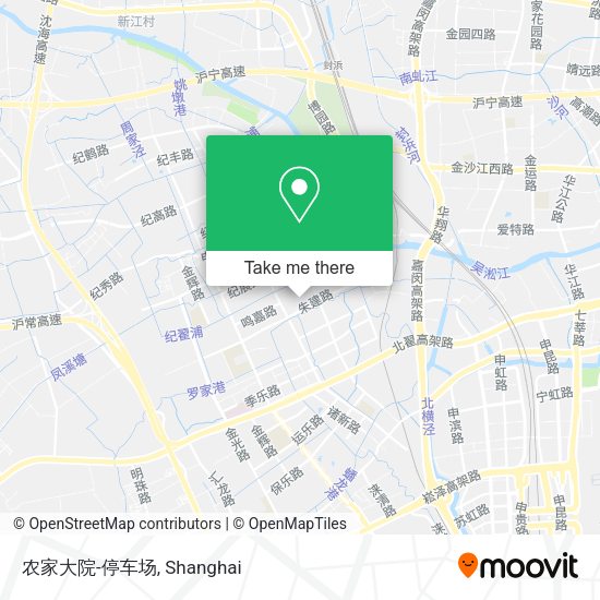 农家大院-停车场 map
