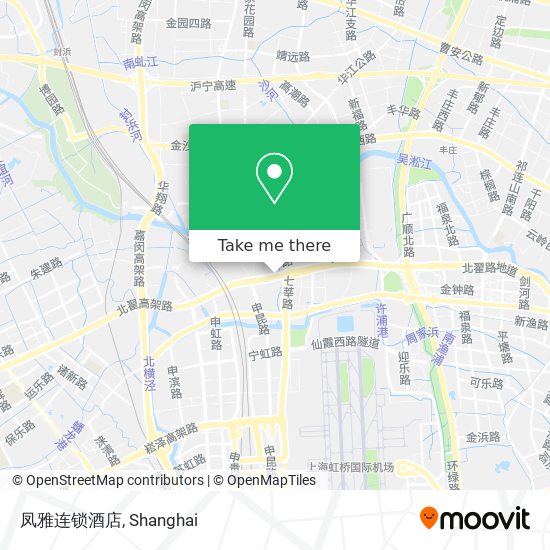 凤雅连锁酒店 map