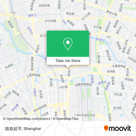 旗旗超市 map