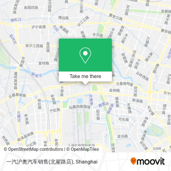 一汽沪奥汽车销售(北翟路店) map
