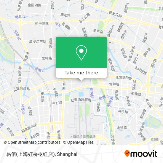 易佰(上海虹桥枢纽店) map