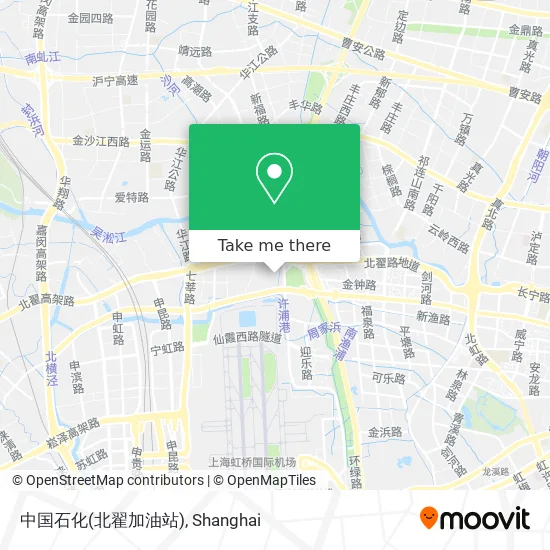 中国石化(北翟加油站) map