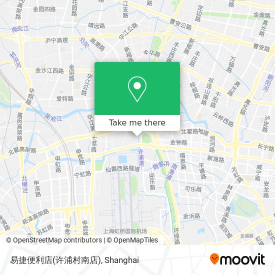 易捷便利店(许浦村南店) map