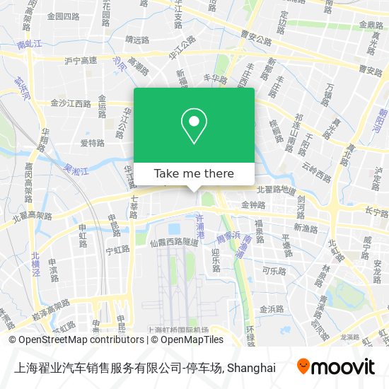 上海翟业汽车销售服务有限公司-停车场 map