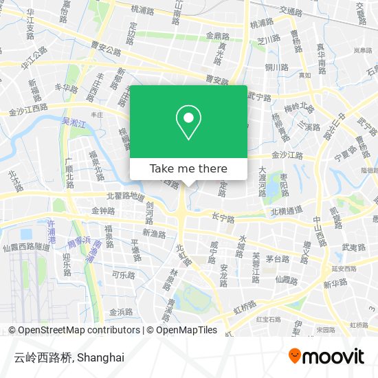 云岭西路桥 map