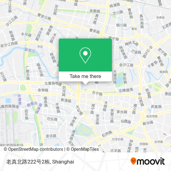 老真北路222号2栋 map