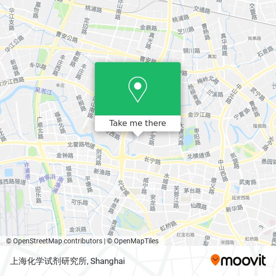 上海化学试剂研究所 map