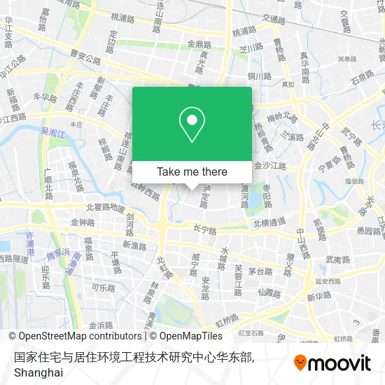 国家住宅与居住环境工程技术研究中心华东部 map