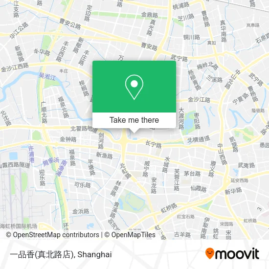一品香(真北路店) map