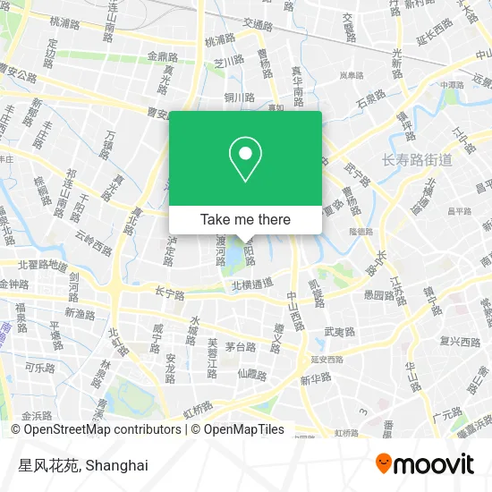 星风花苑 map