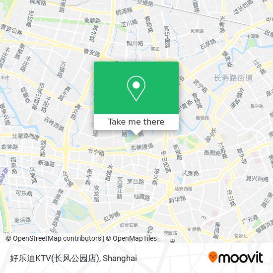 好乐迪KTV(长风公园店) map