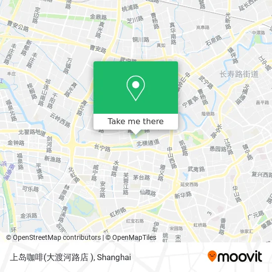 上岛咖啡(大渡河路店 ) map