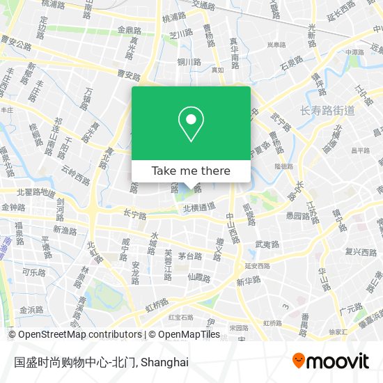 国盛时尚购物中心-北门 map