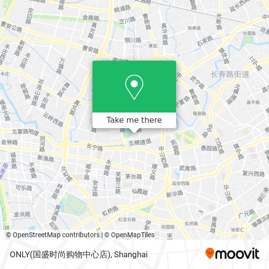 ONLY(国盛时尚购物中心店) map