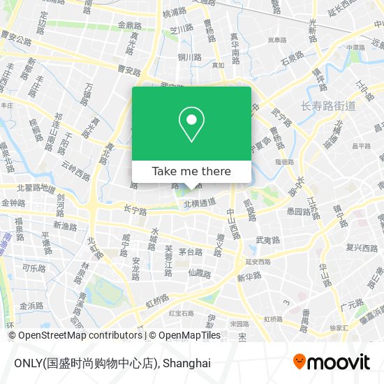 ONLY(国盛时尚购物中心店) map