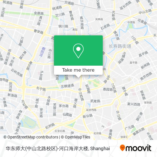 华东师大(中山北路校区)-河口海岸大楼 map