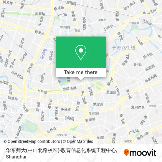 华东师大(中山北路校区)-教育信息化系统工程中心 map