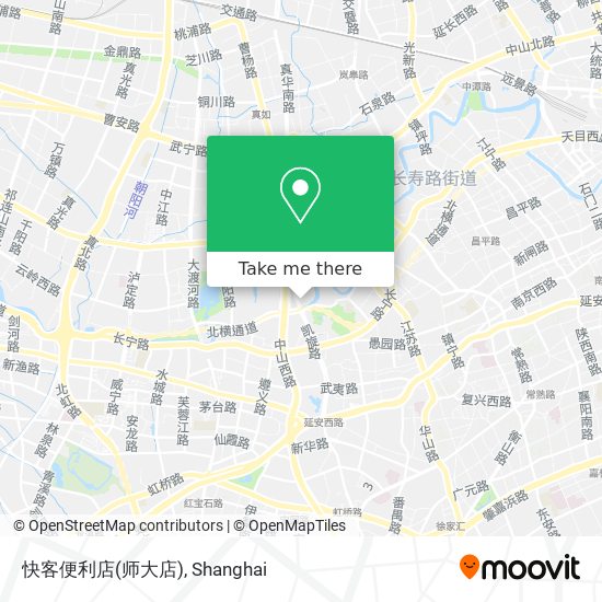 快客便利店(师大店) map