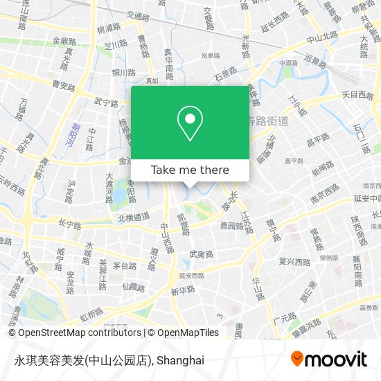 永琪美容美发(中山公园店) map