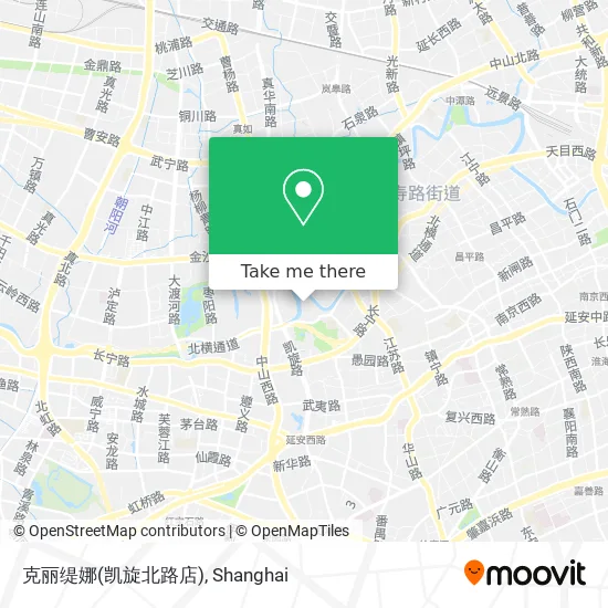 克丽缇娜(凯旋北路店) map