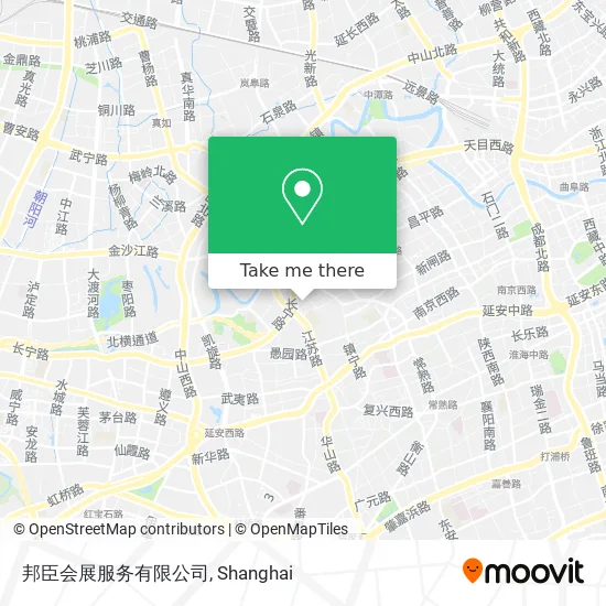 邦臣会展服务有限公司 map