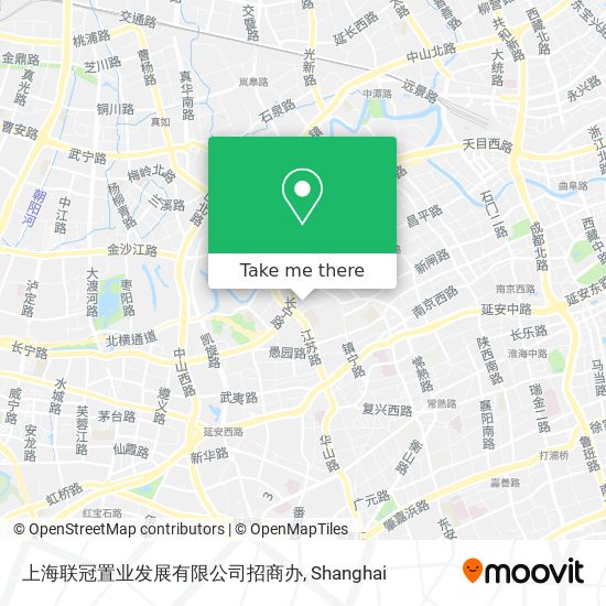 上海联冠置业发展有限公司招商办 map