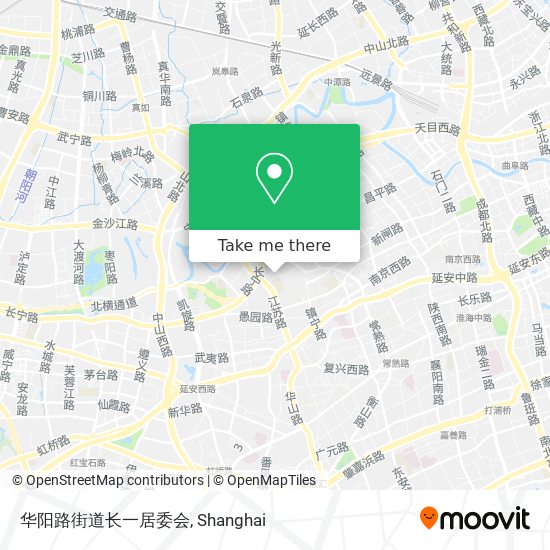 华阳路街道长一居委会 map