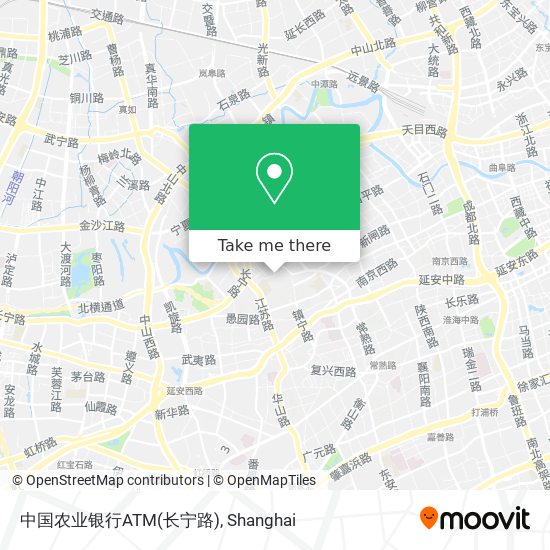中国农业银行ATM(长宁路) map