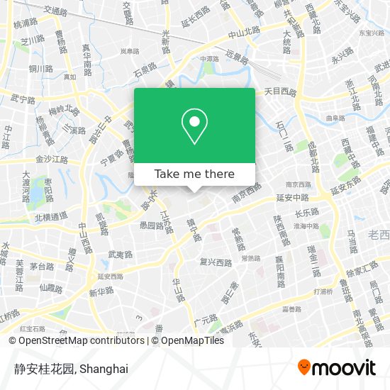 静安桂花园 map