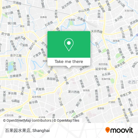 百果园水果店 map