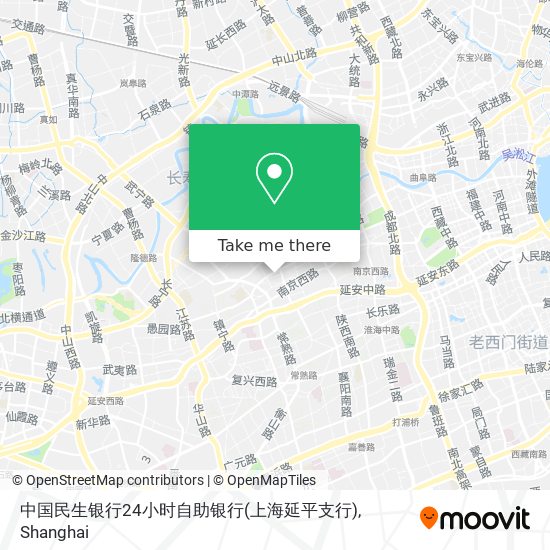 中国民生银行24小时自助银行(上海延平支行) map