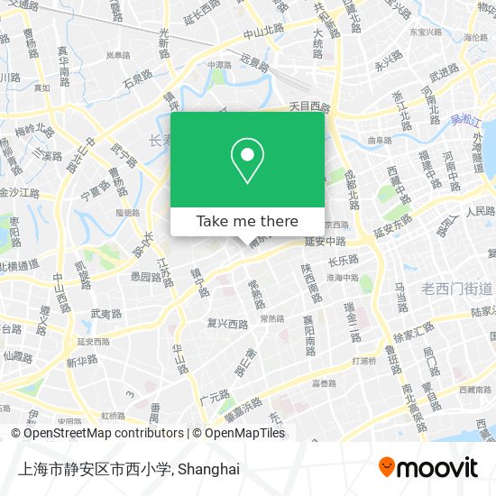 上海市静安区市西小学 map