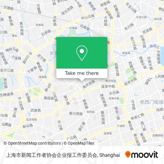 上海市新闻工作者协会企业报工作委员会 map