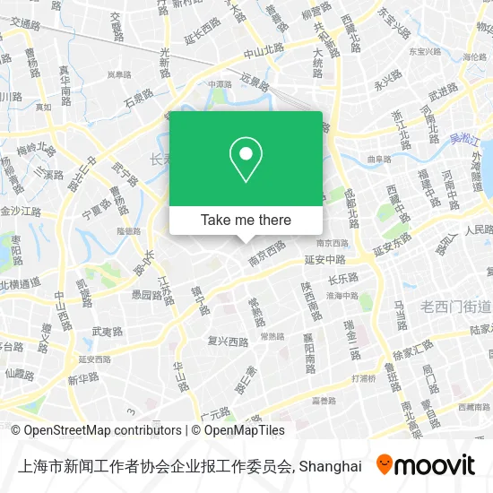 上海市新闻工作者协会企业报工作委员会 map