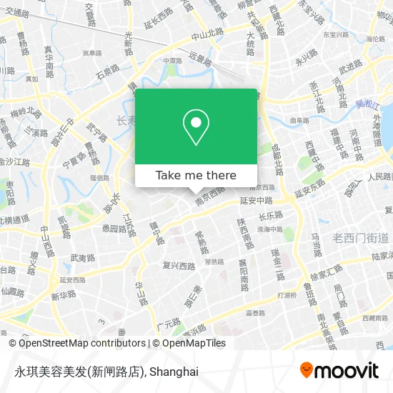永琪美容美发(新闸路店) map