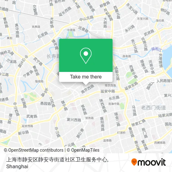 上海市静安区静安寺街道社区卫生服务中心 map