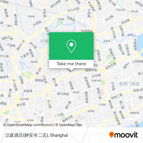 汉庭酒店(静安寺二店) map