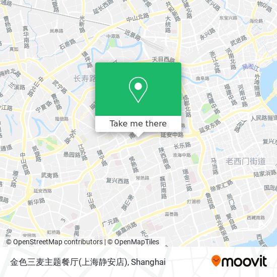 金色三麦主题餐厅(上海静安店) map