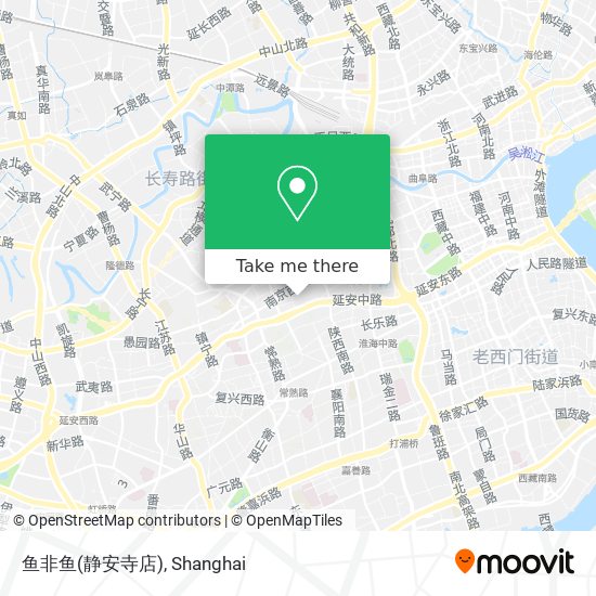 鱼非鱼(静安寺店) map