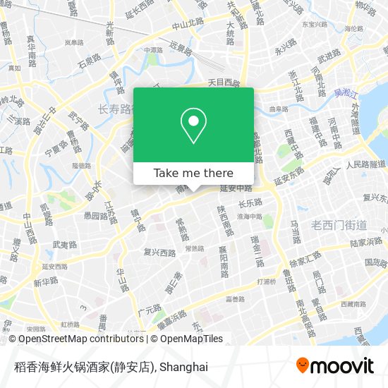 稻香海鲜火锅酒家(静安店) map