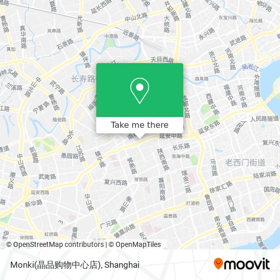Monki(晶品购物中心店) map