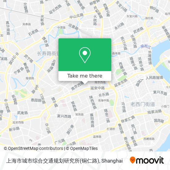 上海市城市综合交通规划研究所(铜仁路) map