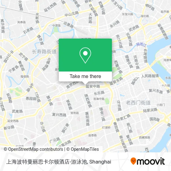 上海波特曼丽思卡尔顿酒店-游泳池 map