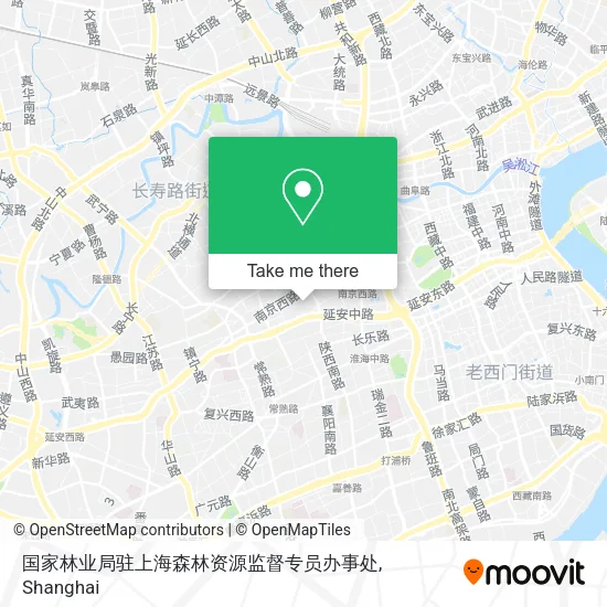 国家林业局驻上海森林资源监督专员办事处 map