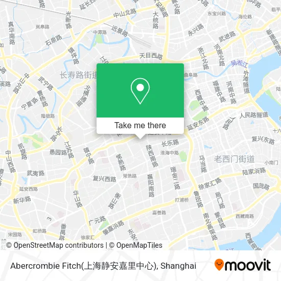 Abercrombie Fitch(上海静安嘉里中心) map