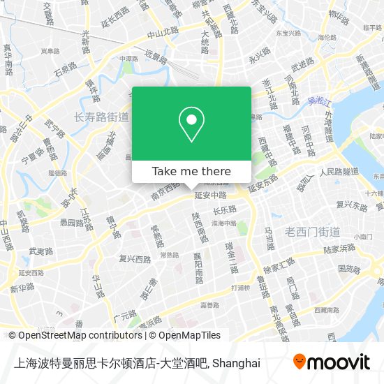 上海波特曼丽思卡尔顿酒店-大堂酒吧 map